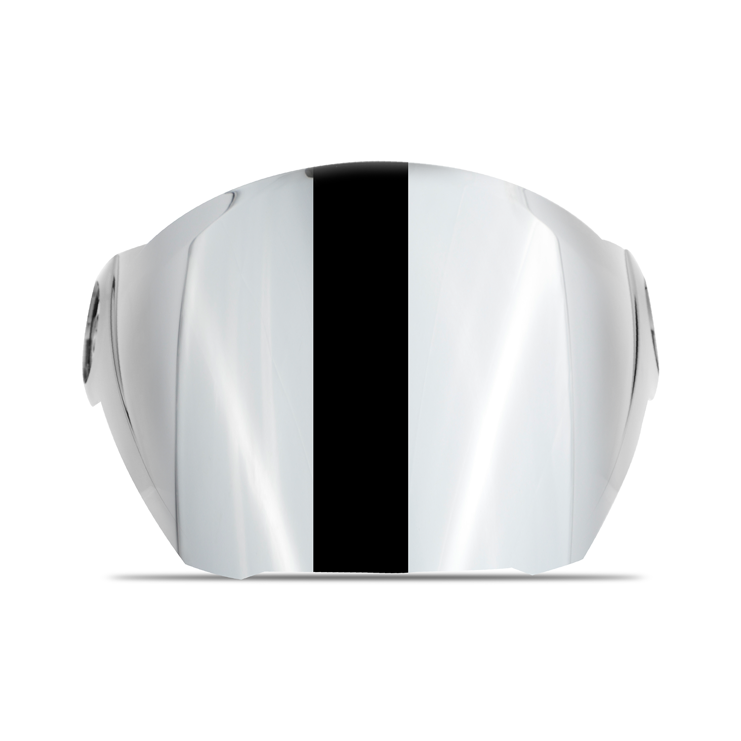Steelbird SBA-2 Helmet ViSBA-2-CHROME-SILVER-VISORsor Compatible For All SBA-2 And SBA-3 Model (Chrome Silver Visor)
